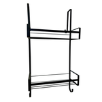 Barelli Black Over Screen Shower Caddy