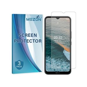 3 Pack MEZON Nokia C21 Plus Ultra Clear Film Screen Protectors
