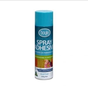 Boyle 350g Clear Spray Adhesive