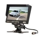 Elinz 7" Monitor HD 12V/24V with 2 AV inputs 4PIN advanced