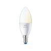 Wiz 4.9W 470lm E14 C37 White Tunable Candle