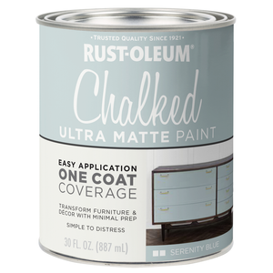 Rust-Oleum 887ml Serenity Blue Chalked Ultra Matt Paint