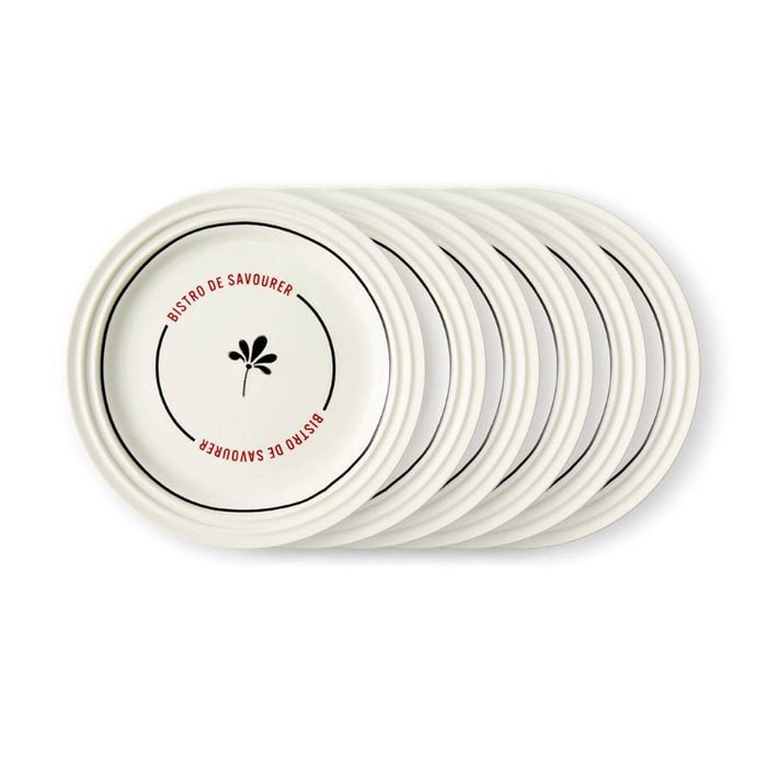 Salt & Pepper Bistro Side Plate 19cm - Set of 6