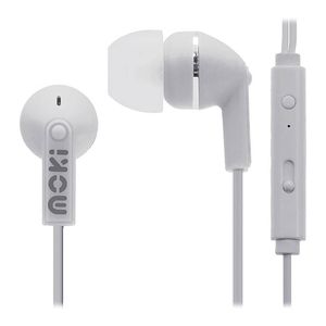 Moki Noise IsoEarbuds Mic White [ACC HCBMW]
