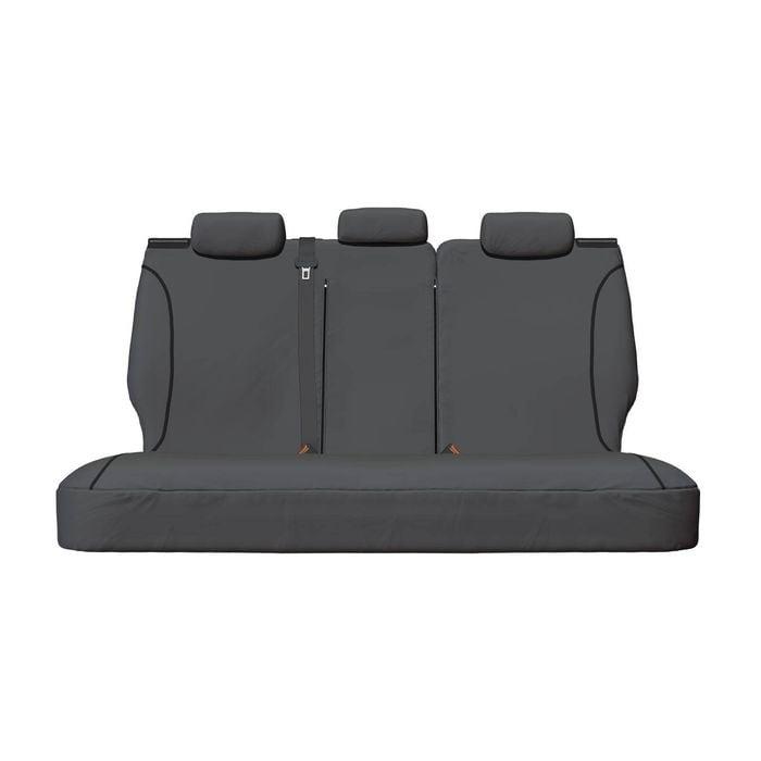Tradies Canvas Middle Grey Seat Covers - Prado 120 Series SUV Row 2 2003-2009