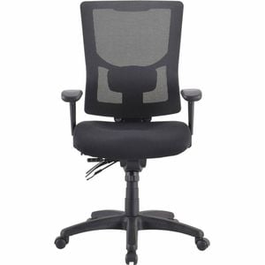 Lorell Conjure Executive Ergonomic Mesh High-back Swivel Chair Seat Black