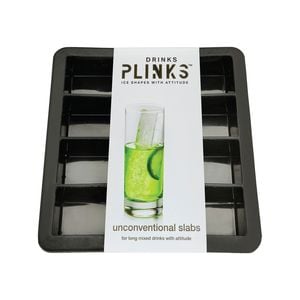DrinksPlinks Unconventional SLABS Ice Cube Tray