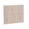 Kaboodle 900mm Silver Ash Modern 2 Drawer Panels