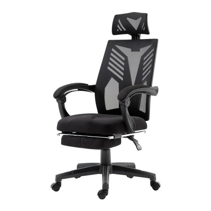 Artiss Mesh Office Chair Recliner Black
