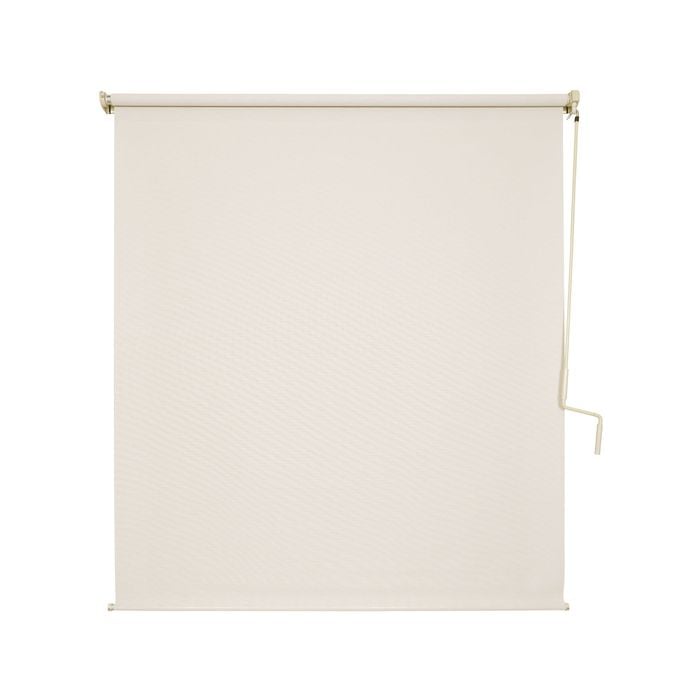 Coolaroo 1.8 x 2.1m Shell HeatShield Crank Operated Outdoor Blind