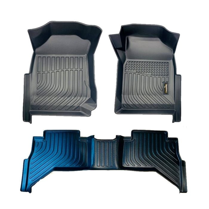 Vehiclab Holden Colorado  - 2012 - 2021 - Dual Cab - 3D/5D All Weather Moulded Car Floor Mats