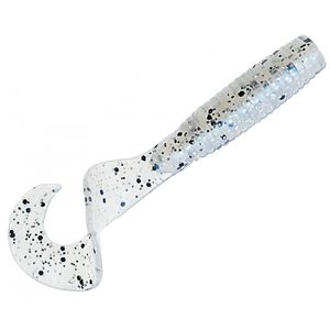 ZMan GrubZ 3.5" Soft Plastic Fishing Lure Blue Glimmer Sparkle