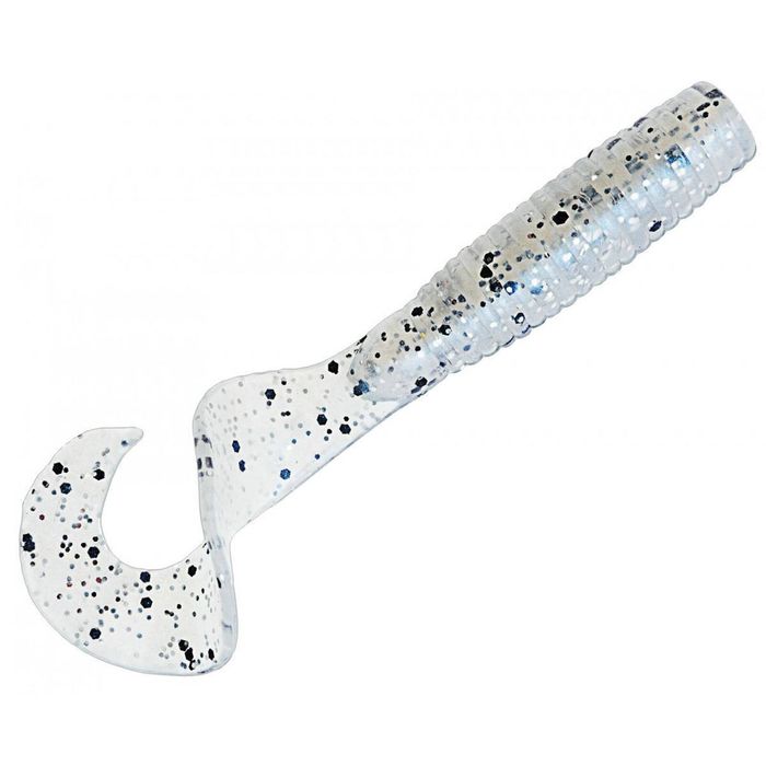 ZMan GrubZ 3.5" Soft Plastic Fishing Lure Blue Glimmer Sparkle