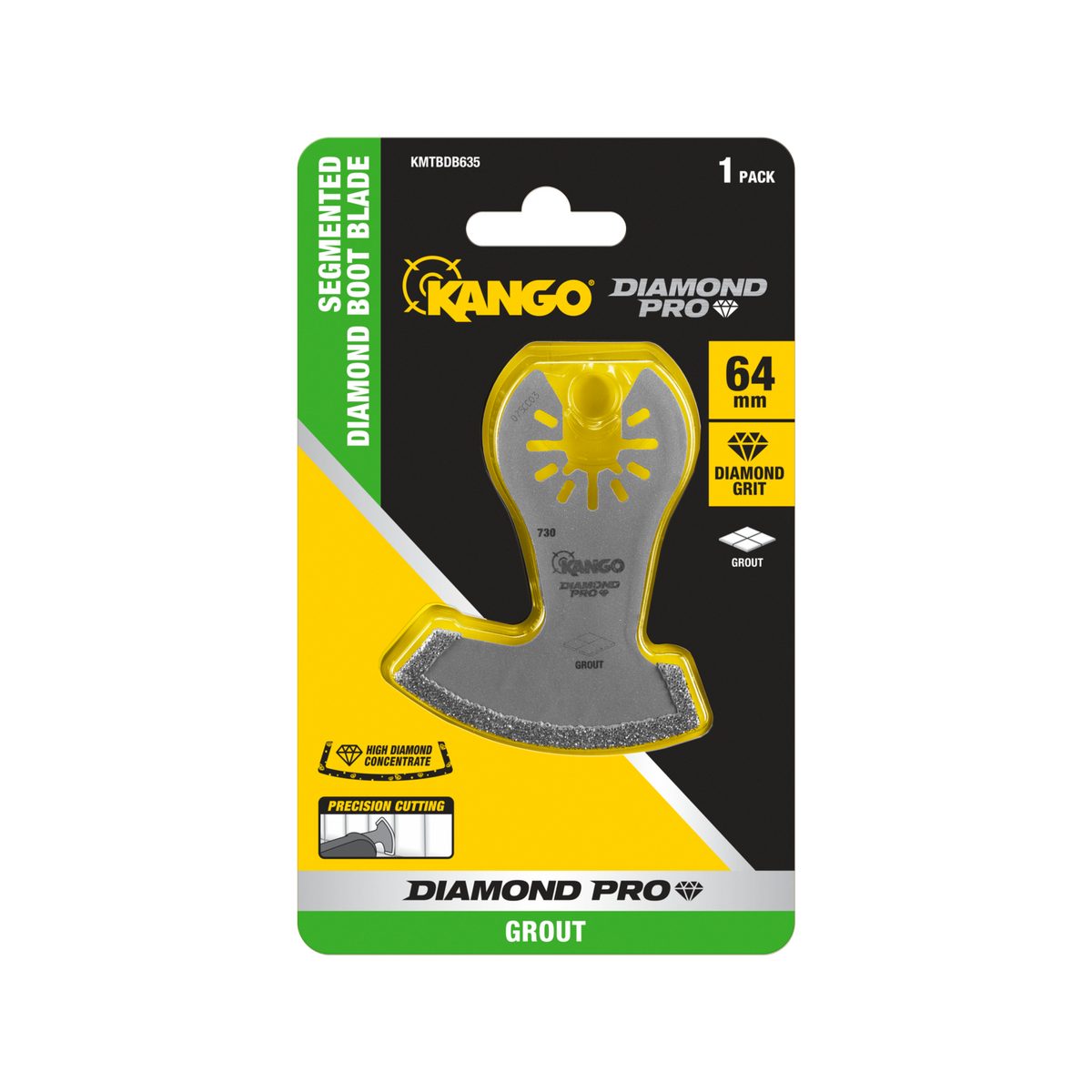 Kango 64mm Diamond Grit Segmented Boot Multi Tool Blade Bunnings Australia