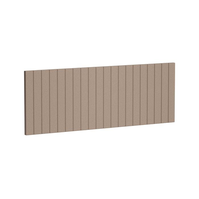 Kaboodle 1000mm Raw Board V-Groove Slimline Door
