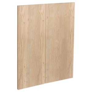 Kaboodle Hazelnut V Modern Corner Wall Cabinet Door - 2 Pack