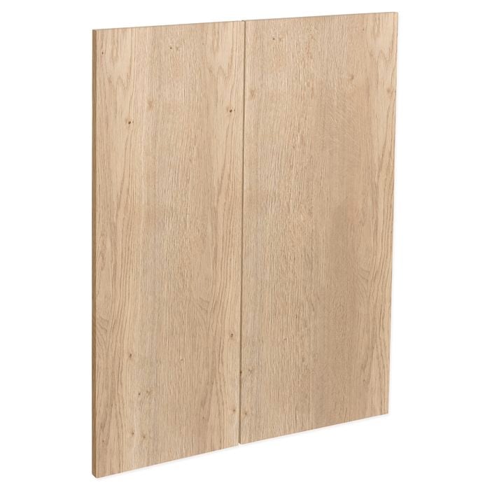Kaboodle Hazelnut V Modern Corner Wall Cabinet Door - 2 Pack