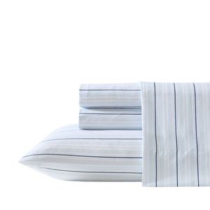 Nautica Camp Stripe Washed Sheet Set