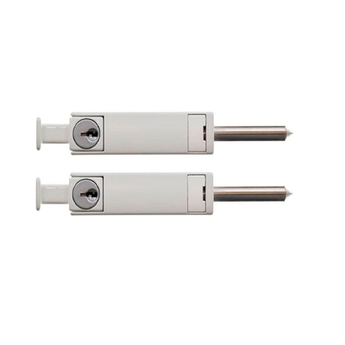 Secure Zone Patio Bolt White 2pk