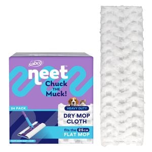 SABCO Neet Heavy Duty Dry Cloths 25cm 24pk