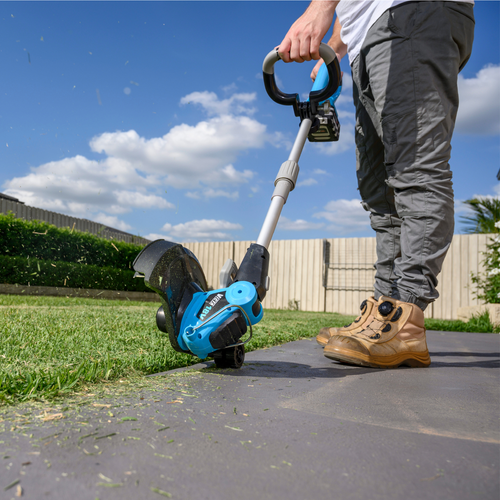 Victa 18V Line Trimmer And Edger Kit With 2.5Ah Battery And Charger Bunnings Australia