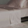 Bedding Co. Flat Sheet 100% Mulberry Silk 20 Momme Blush King Single