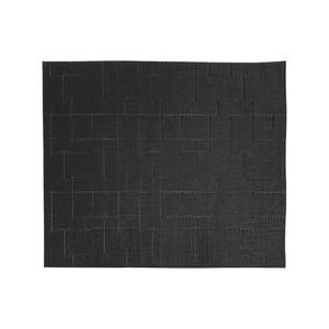 Icon Chef Plate Mats - Set Of 6 - Black Luxe