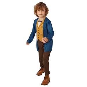Newt Scamander Halloween Costume Child Fantastic Beasts Outfit, CHILD