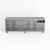 AG Equipment AG 4 Glass Door Commercial Worktop / Under Bench Fridge - Under Bench Fridges (AG-GNX4100TNG)
