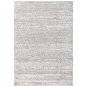 Elias Ezra Silver 330x240cm - Extra Large Pet Friendly Power Loomed Rug