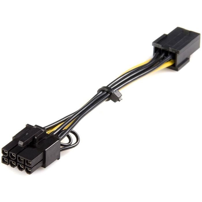 Startech.com Adapter Cord - 15.49 Cm - For Pci Express Card - Pci-e / Pci-e - Yellow - 1