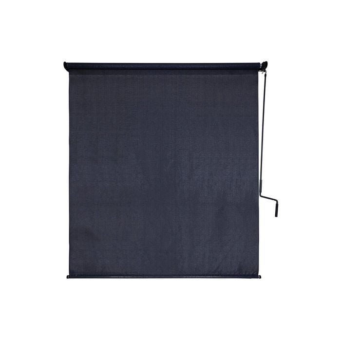 Coolaroo 2.1 x 2.4m Graphite Crank Operated Outdoor Blind