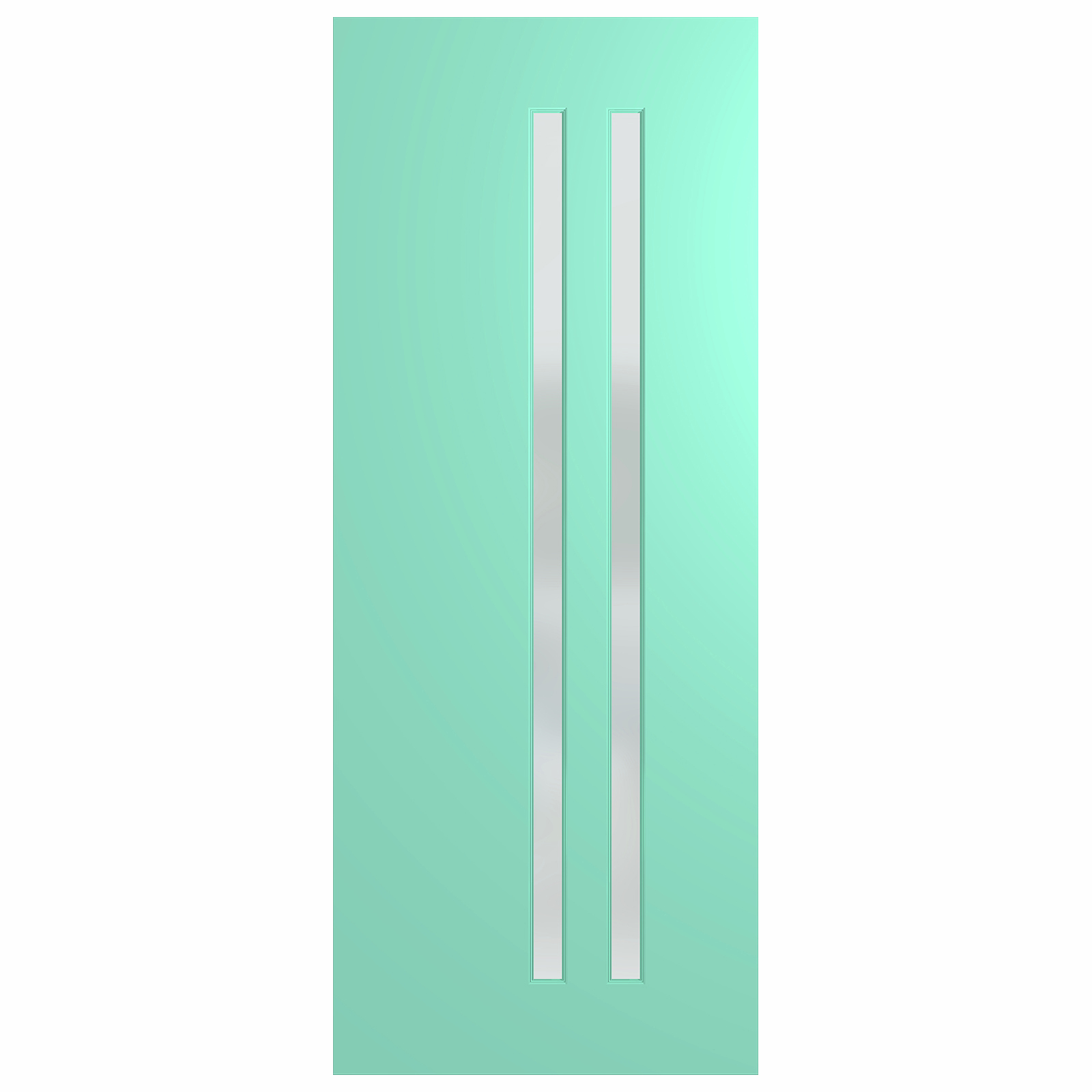 Hume 2040 x 820 x 40mm Entrance Door Focus Translucent Glass DCT4