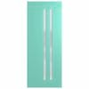 Hume 2040 x 820 x 40mm Entrance Door Focus Translucent Glass DCT4
