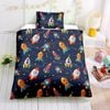3D Rocket Space Star Kids Pattern Duvet Cover Bedding Set Quilt Cover Pillowcases Personalized  Bedding