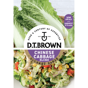 D.T. Brown Gourmet Chinese Cabbage Blues Seeds