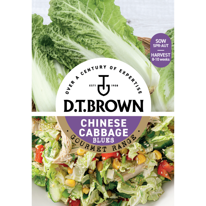 D.T. Brown Gourmet Chinese Cabbage Blues Seeds