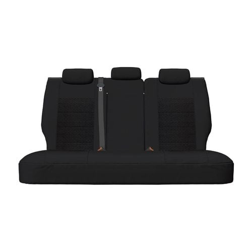 For Toyota Hilux Dual Cab 2015On Waterproof Fabric REAR Seat Cover Car