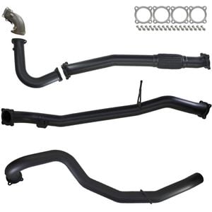 Ignite Exhausts Turbo Back For Nissan Gu Patrol 4.2l Turbo Diesel Wagon 3" Inch Straight Pipe Only 409 Stainless Steel