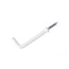 Everhang 32mm White Square PVC Coated Hooks - 5 Pack