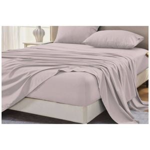 Grosvenor House 500TC Egyptian Cotton Flat Bed Sheet Only Long Single Pink