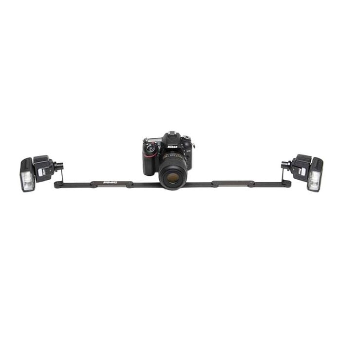 Photomed R2-N Dual Point Flash Bracket For Nikon DSLR Cameras