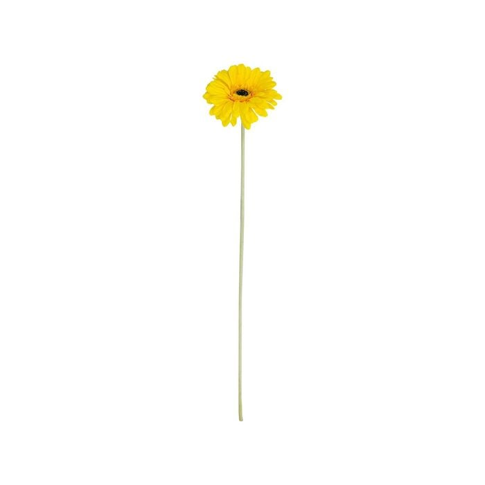 55cm Yellow Gerbera Artificial Flower - Yellow