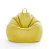 Catzon Bean Bag Chair Cover (No Filler) Linen Washable-Green(3XL)