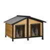 Alopet Dog Kennel Outdoor Indoor Pet House Wooden Cage Puppy Cabin Crate Kennels