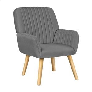 ALFORDSON Armchair Fabric Grey