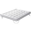 STARRY EUCALYPT Mattress Topper Pillowtop Luxury Bedding Cover 9cm King Single