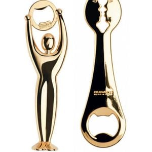 Bugatti Italy Kiss & Gym Bottle Opener Set - Gold