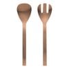 Ecology Forge Set of 2 Salad Servers - Matte Copper