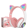 Wireless Cat Ears Headphone Pink